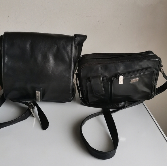 PERLINA NEW YORK LEATHER CROSSBODY BAGS BUNDLE (2 BAGS) - Picture 5 of 13